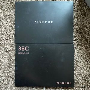 Morphe Palettes 35c Everyday Chic and 35f Fall into Frost
